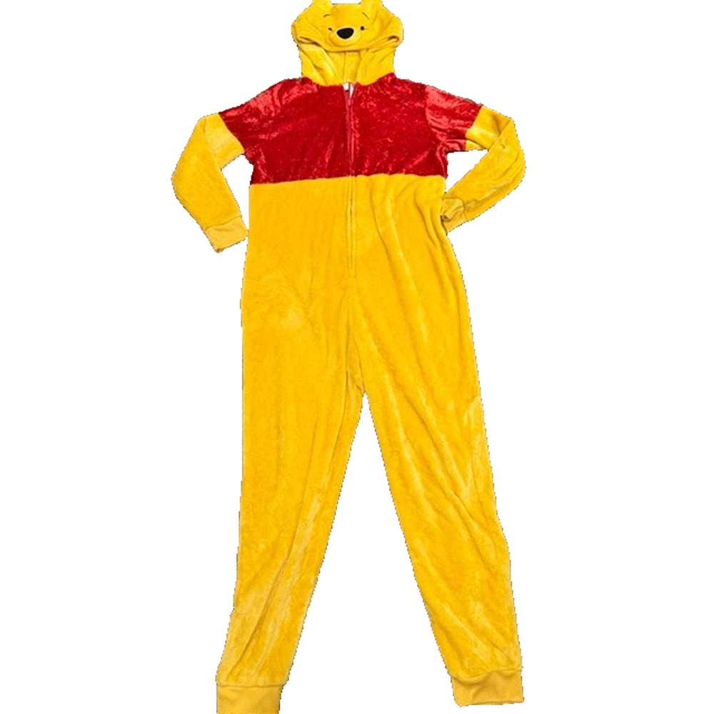 Disney Winnie the Pooh Kids XL 16/18 Hooded Plush Costume Halloween Cosplay